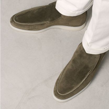 Ace - Elegant calf suede men's loafer
