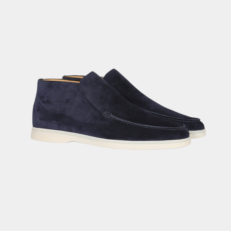 Ace - Elegant calf suede men's loafer