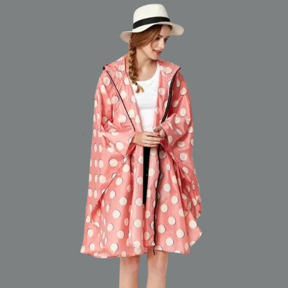Veste de pluie unisexe moderne et imperméable avec sac assorti