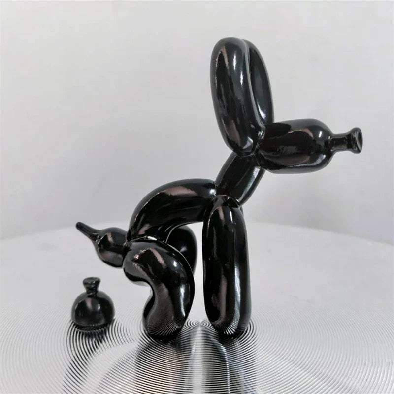 PuppyBalloon – Sculpture ludique en résine de différentes couleurs