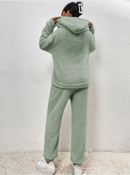 2-piece winter fleece set for women - Spania