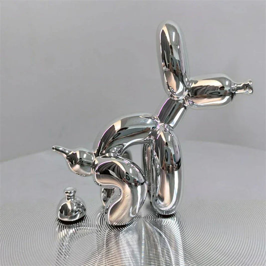 PuppyBalloon – Sculpture ludique en résine de différentes couleurs
