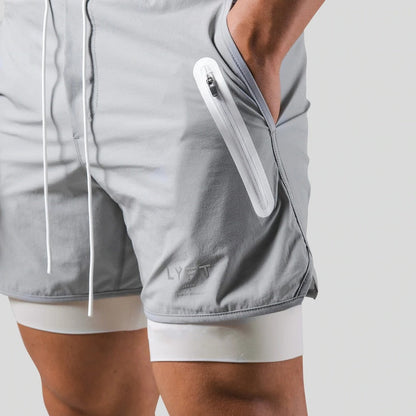 2-in-1 Sports Trousers for Men | Perfect for Any Workout