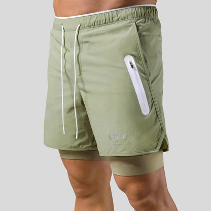 2-in-1 Sports Trousers for Men | Perfect for Any Workout