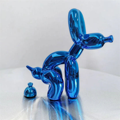 PuppyBalloon – Sculpture ludique en résine de différentes couleurs