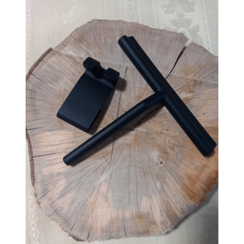 MiClean – Raclette design avec crochet suspendu pour cabine de douche