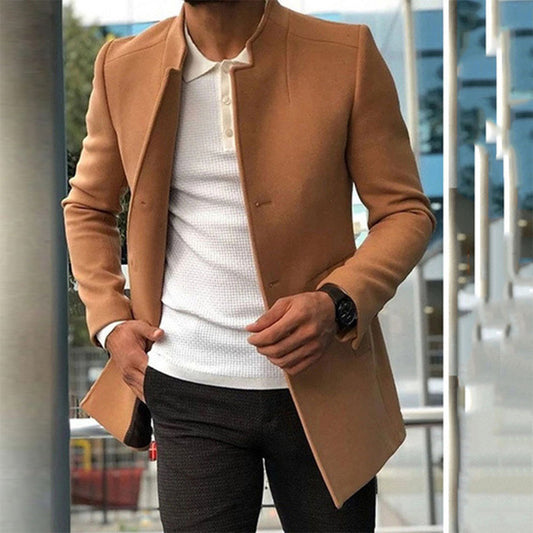 Manteau pour homme - Avec boutons - Idéal pour le printemps