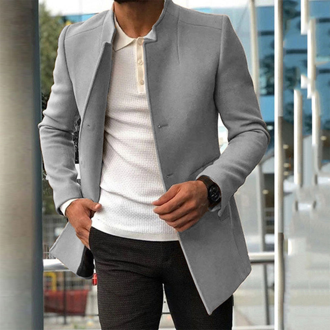 Manteau pour homme - Avec boutons - Idéal pour le printemps