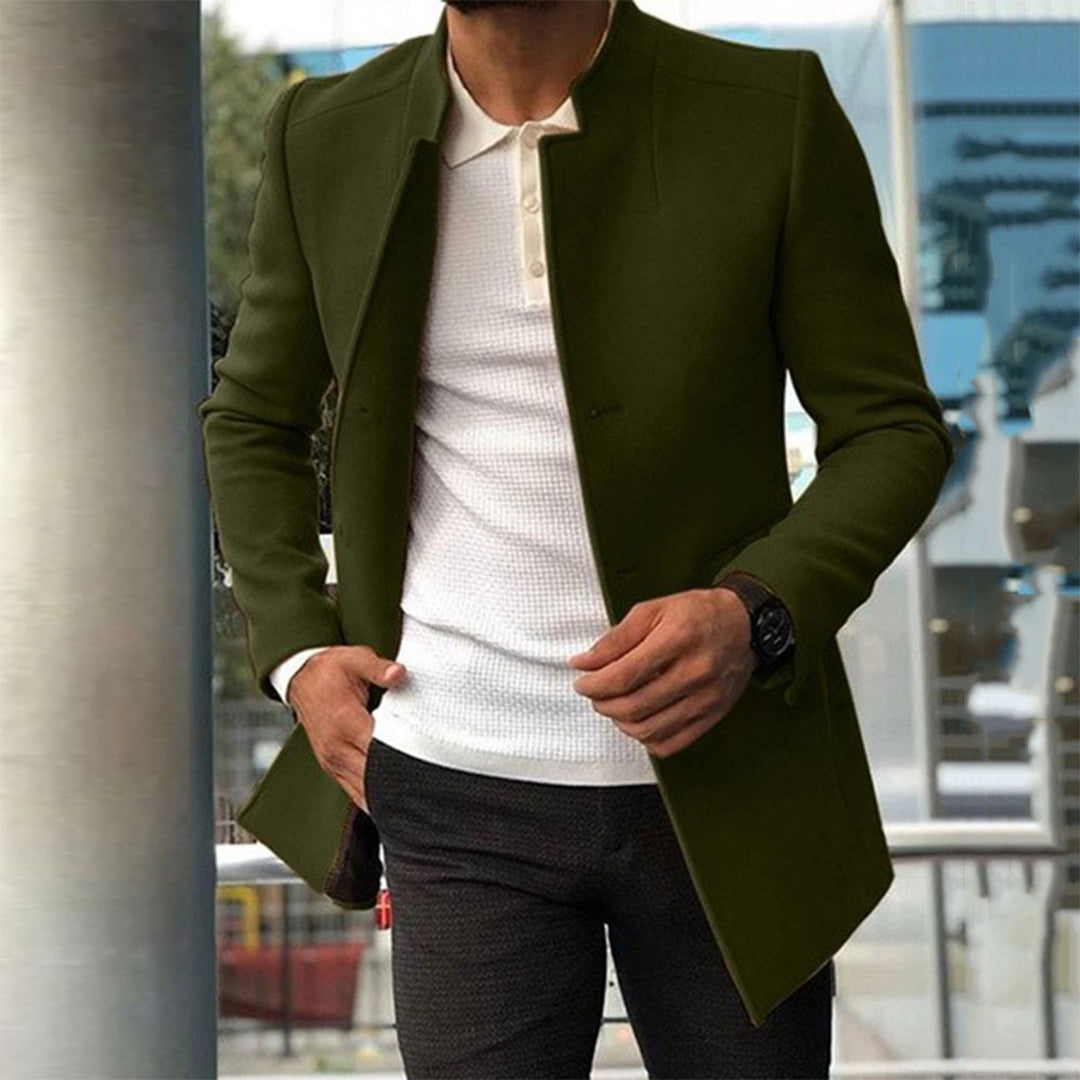 Manteau pour homme - Avec boutons - Idéal pour le printemps
