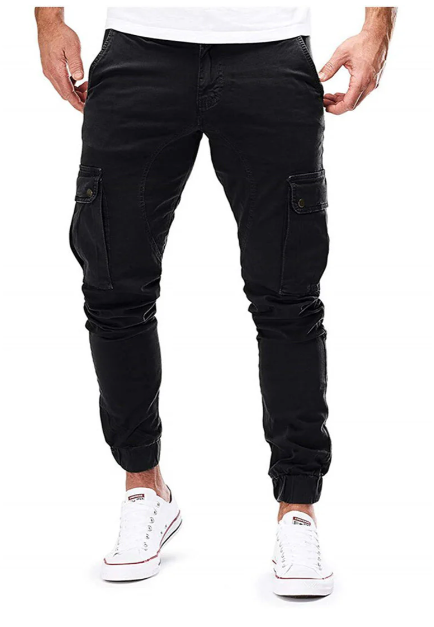Pantalon cargo pour homme avec taille élastique - Hayes