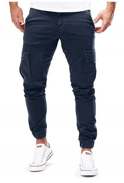 Pantalon cargo pour homme avec taille élastique - Hayes