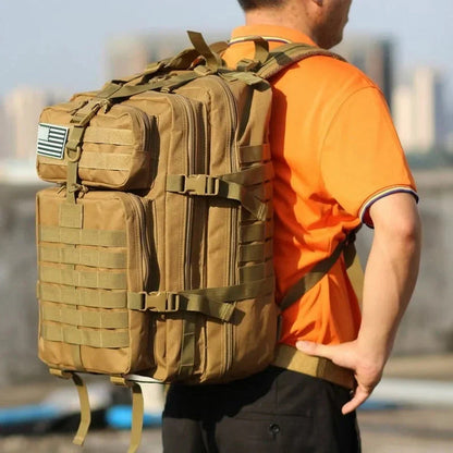 Sac à dos tactique étanche avec un grand espace de rangement