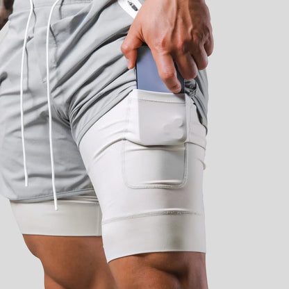 2-in-1 Sports Trousers for Men | Perfect for Any Workout