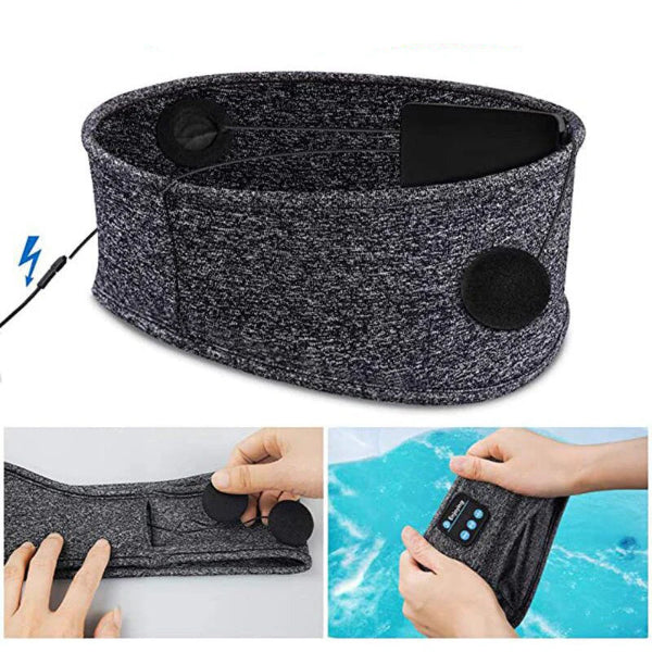 Masque de sommeil Bluetooth - Doux et confortable