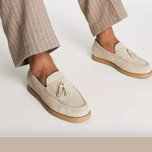 Pietrz – Chaussures classiques en daim pour hommes - Mocassins pour hommes