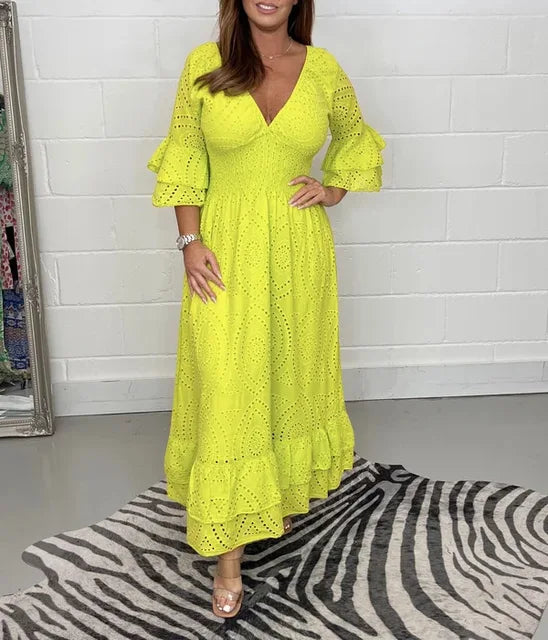 Belle longue robe d'été - Frederique