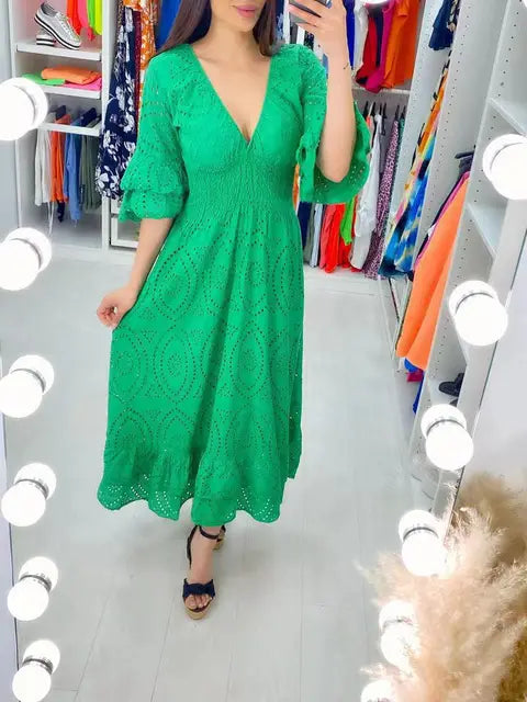 Belle longue robe d'été - Frederique