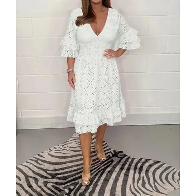 Belle longue robe d'été - Frederique