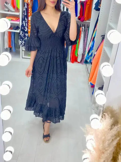 Belle longue robe d'été - Frederique