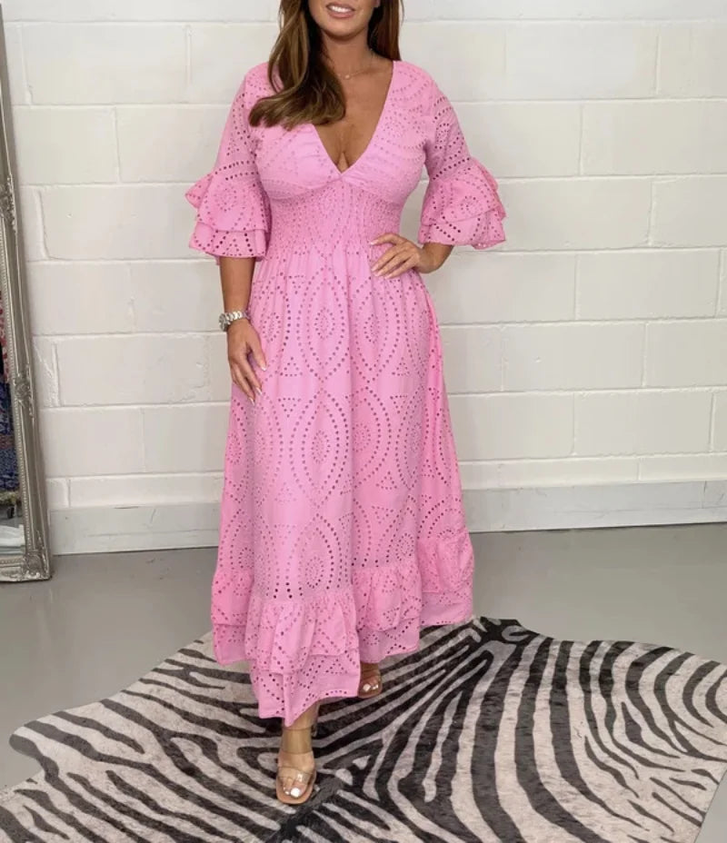 Belle longue robe d'été - Frederique