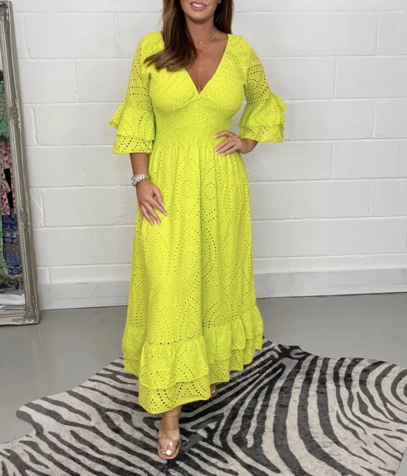 Belle longue robe d'été - Frederique