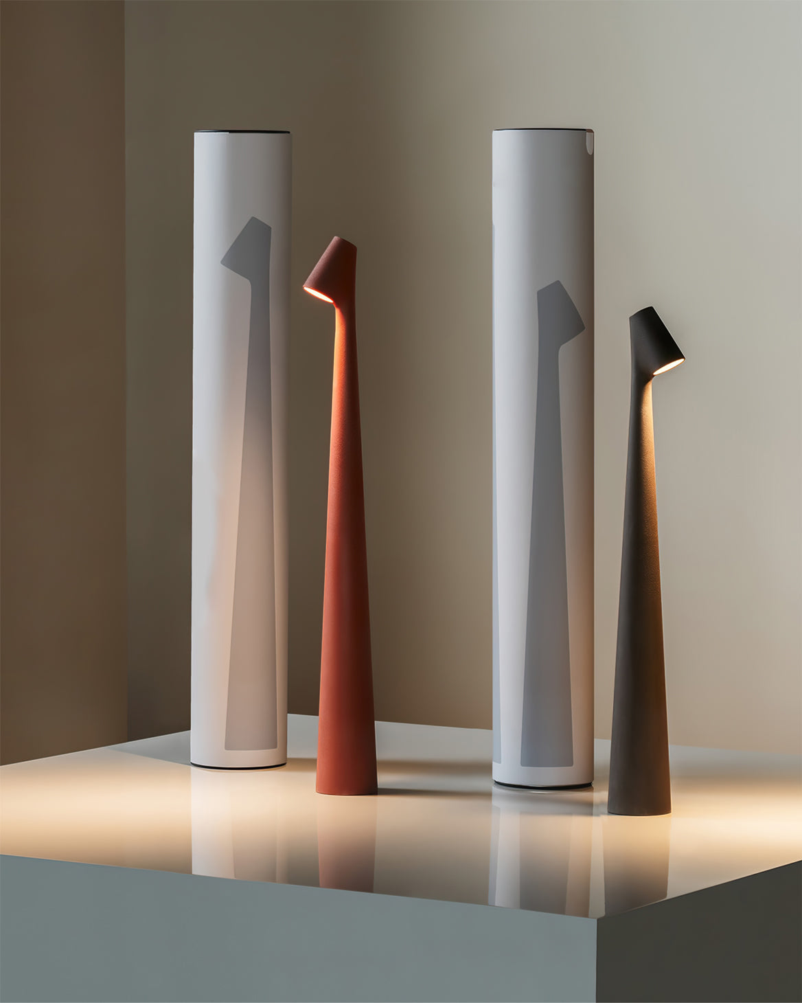 SolarGlow - Sustainable Rechargeable Table Lamp