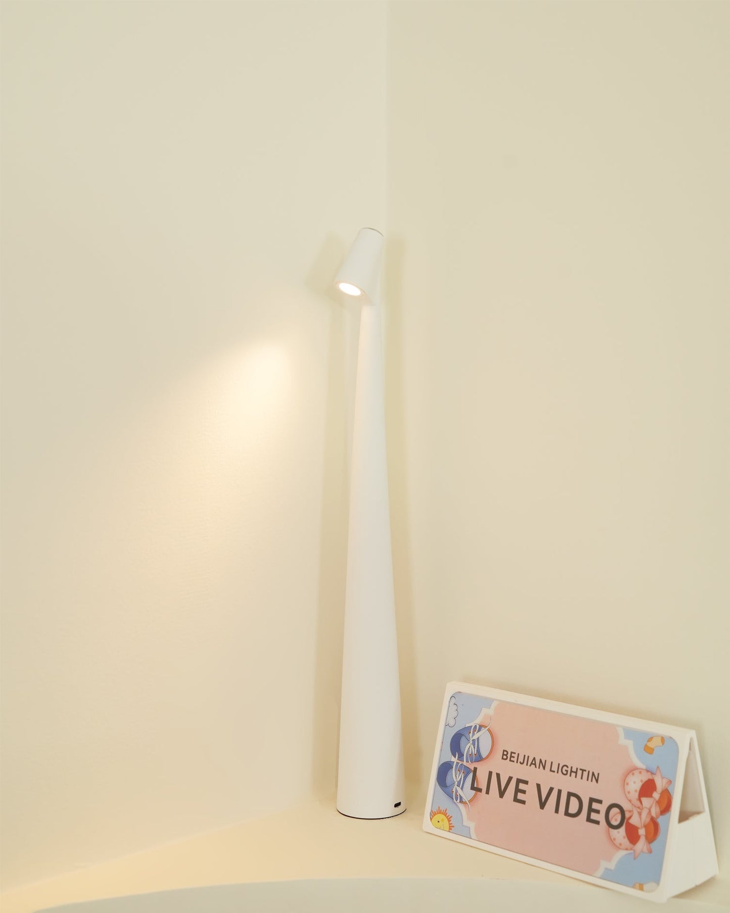 SolarGlow - Sustainable Rechargeable Table Lamp