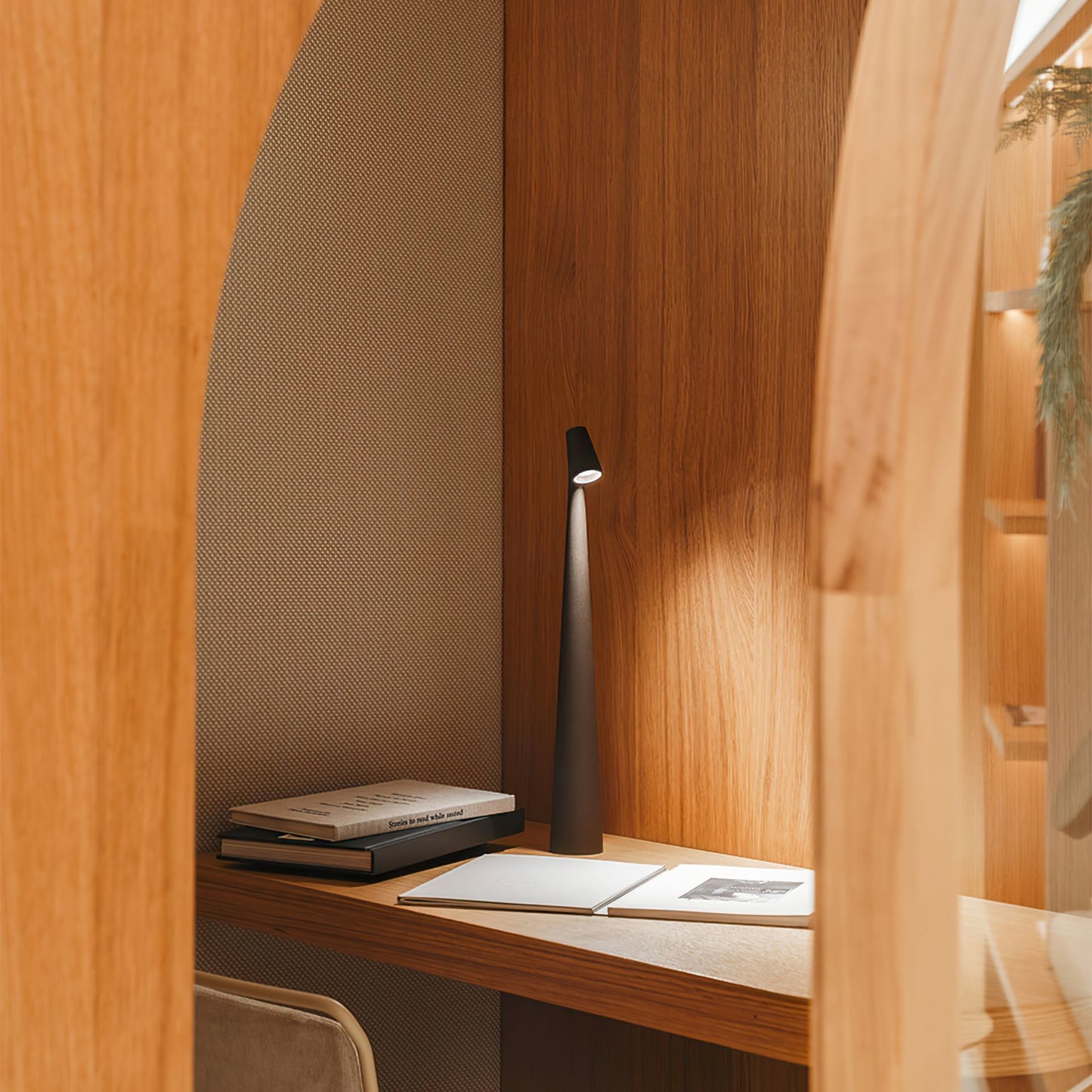SolarGlow - Sustainable Rechargeable Table Lamp