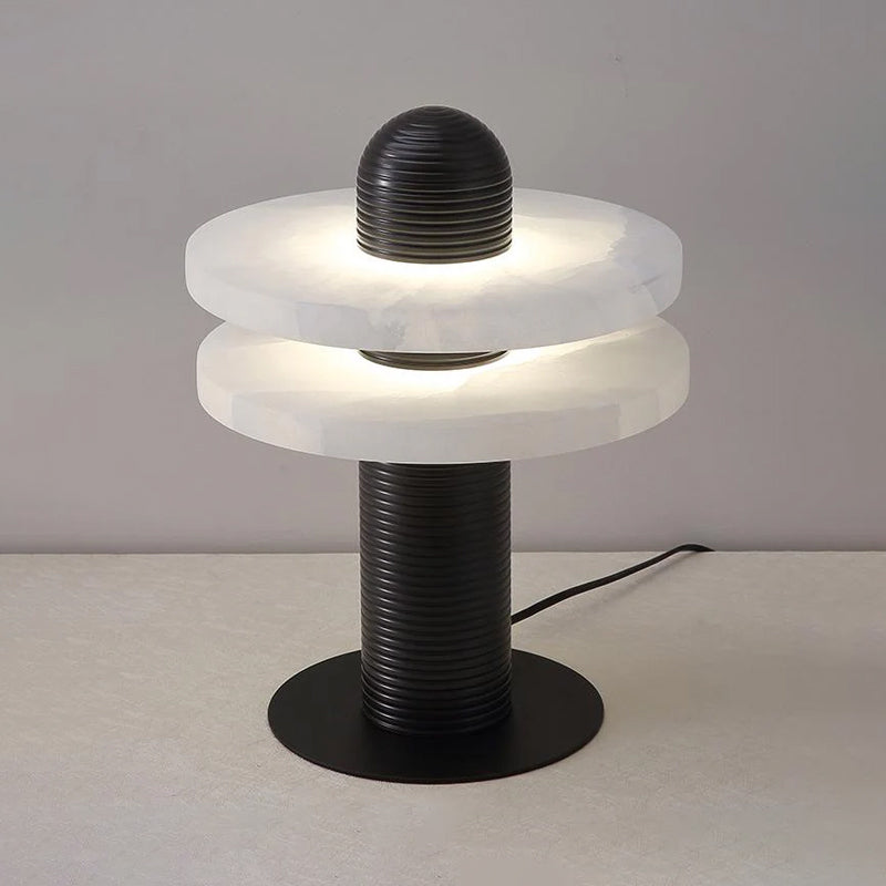 PlaneLight - Alabaster Bordlampe