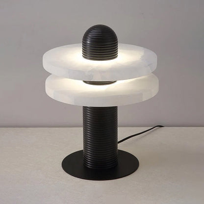 PlaneLight - Alabaster Bordlampe