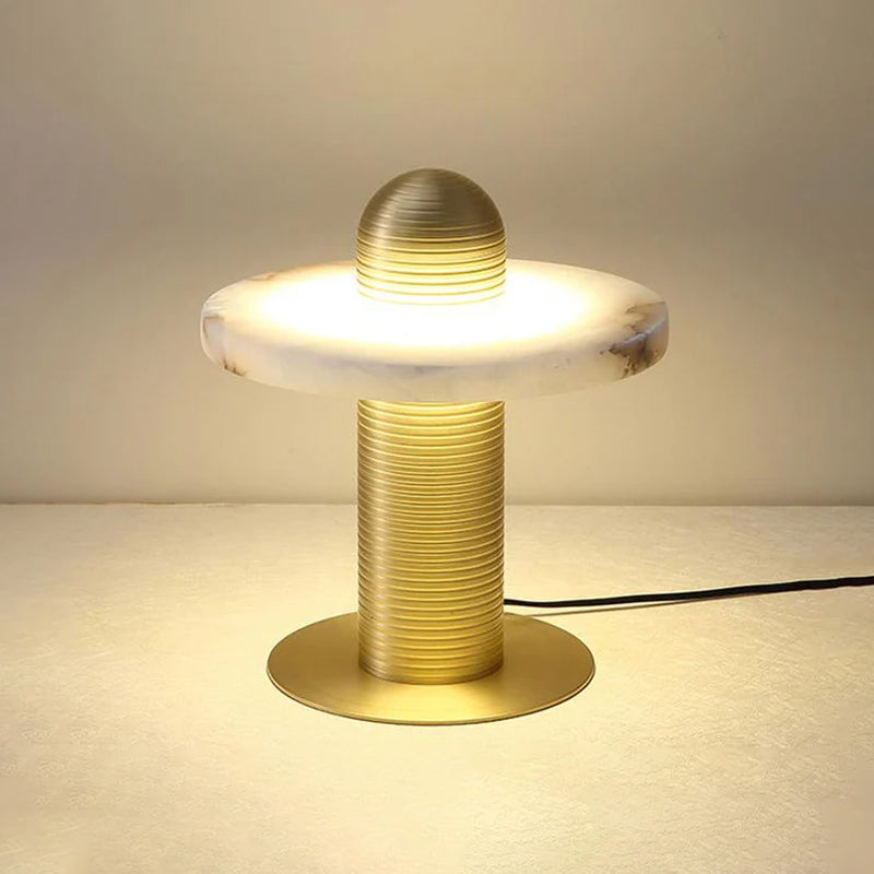 PlaneLight - Alabaster Bordlampe