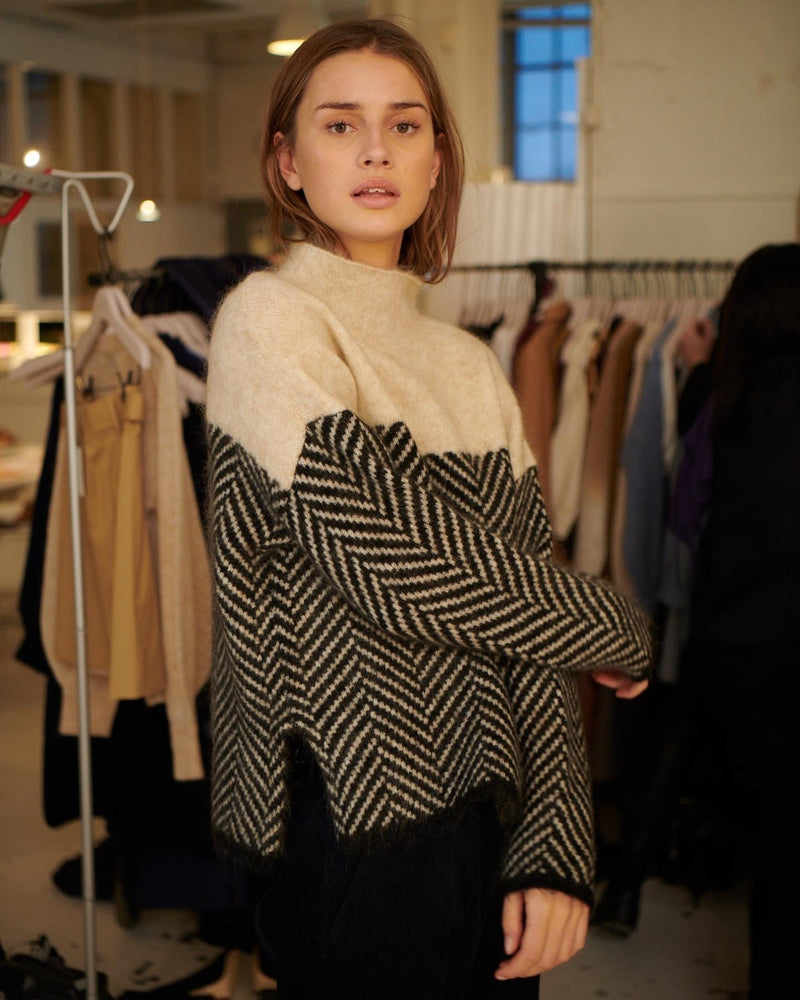 PureKnit - Pull à col roulé doux et élégant