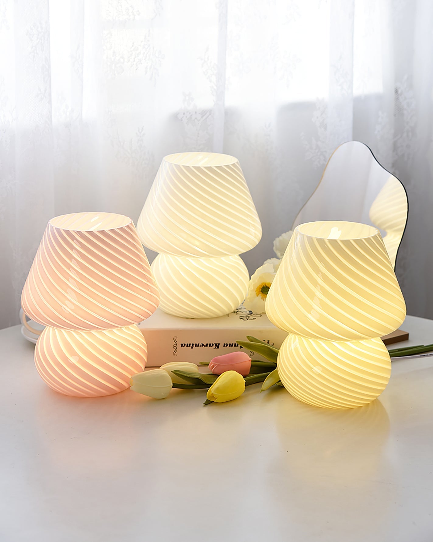 CrystalAnsel - Bordlampe
