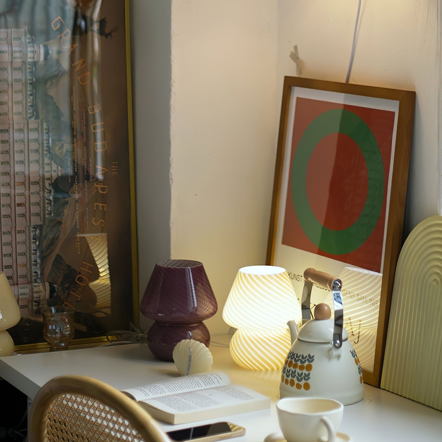 CrystalAnsel - Bordlampe