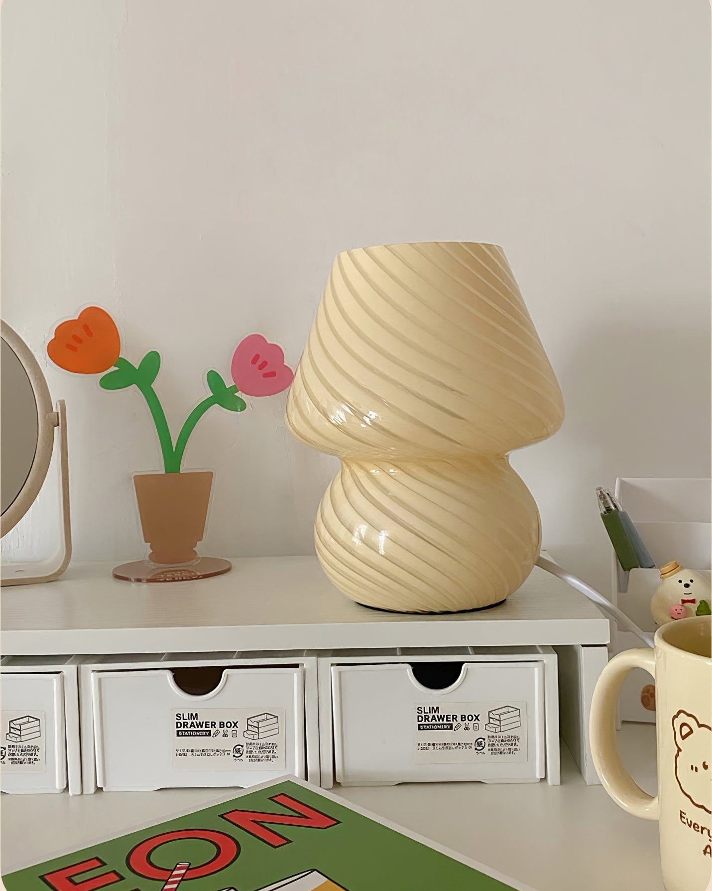 CrystalAnsel - Bordlampe