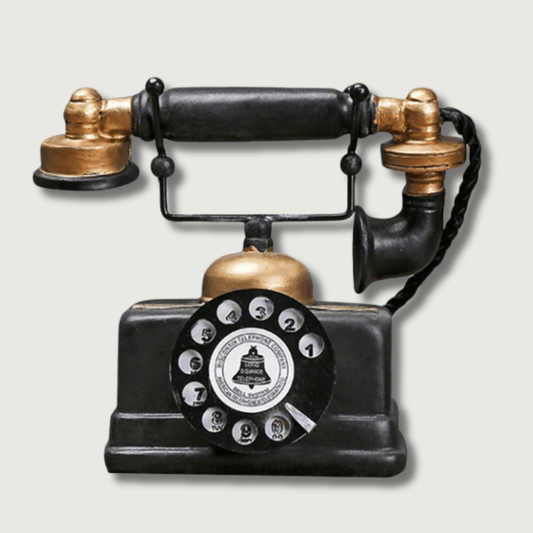 OldTech - Retro telefon til dekoration