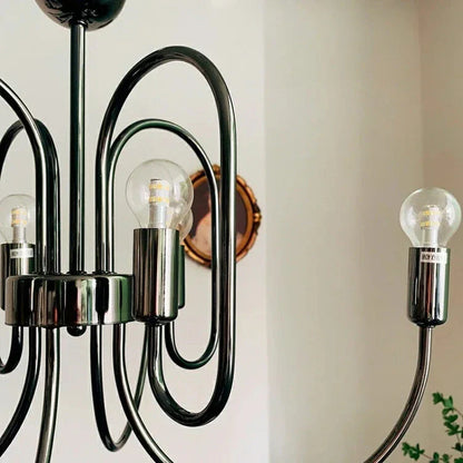 GlowElegance - Lustre Art Déco Moderne