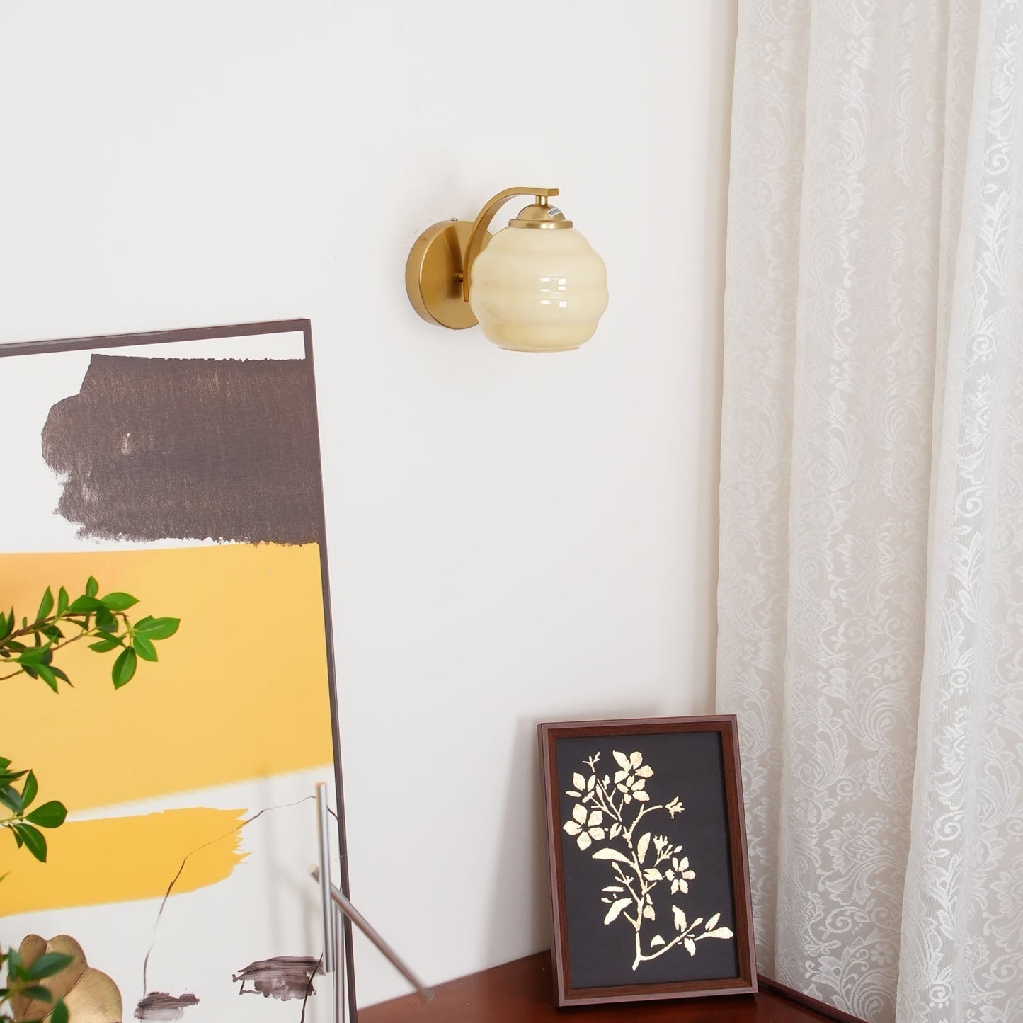 Art Deco | Elegant vintage vegglampe