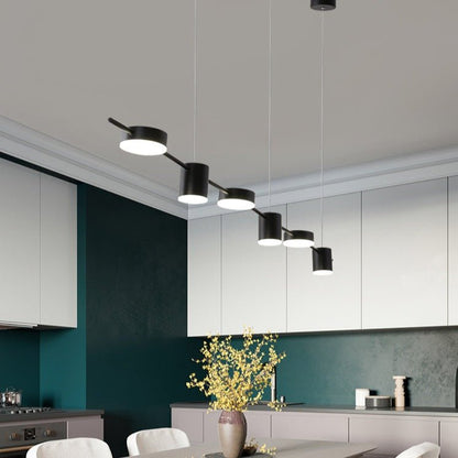 SleekLine - Stylish LED Linear Pendant Light with Adjustable Cable