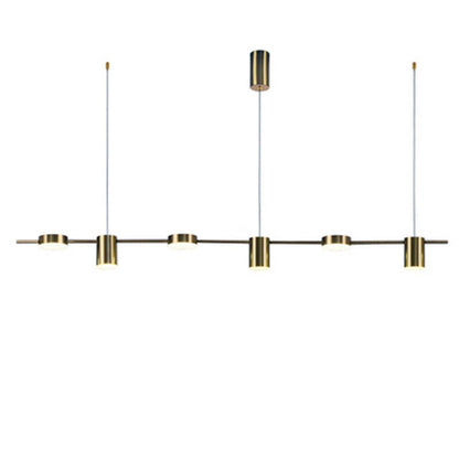 SleekLine - Stylish LED Linear Pendant Light with Adjustable Cable