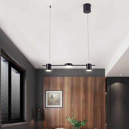 SleekLine - Stylish LED Linear Pendant Light with Adjustable Cable