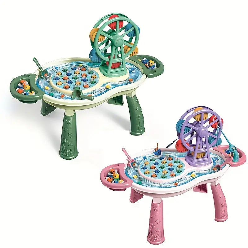 Table de jeu d'eau - Avec poissons magnétiques