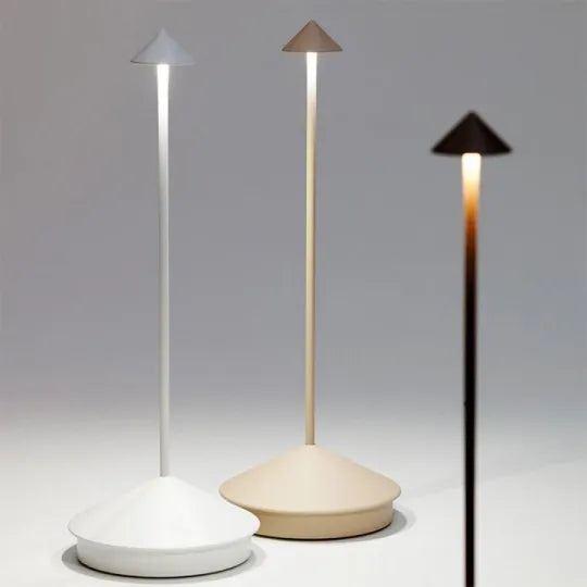 Nordisk design LED stearinlys bordlampe - vandtæt dæmpbar