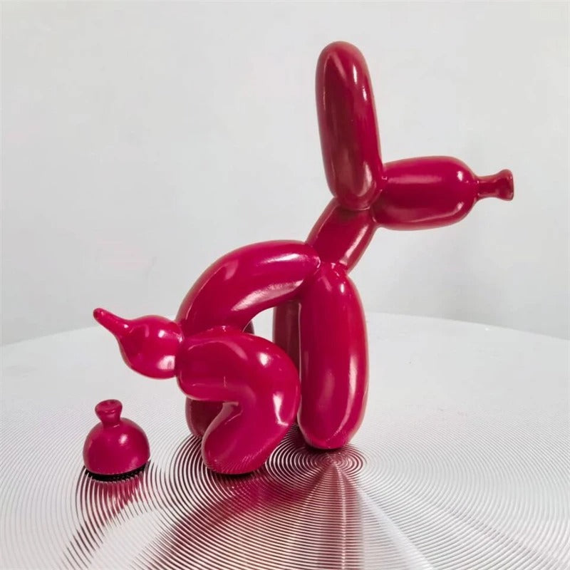 PuppyBalloon – Sculpture ludique en résine de différentes couleurs