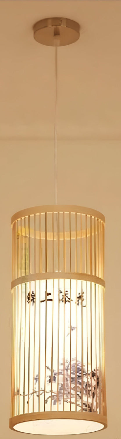 SilkAura - Oriental Ceiling Lamp