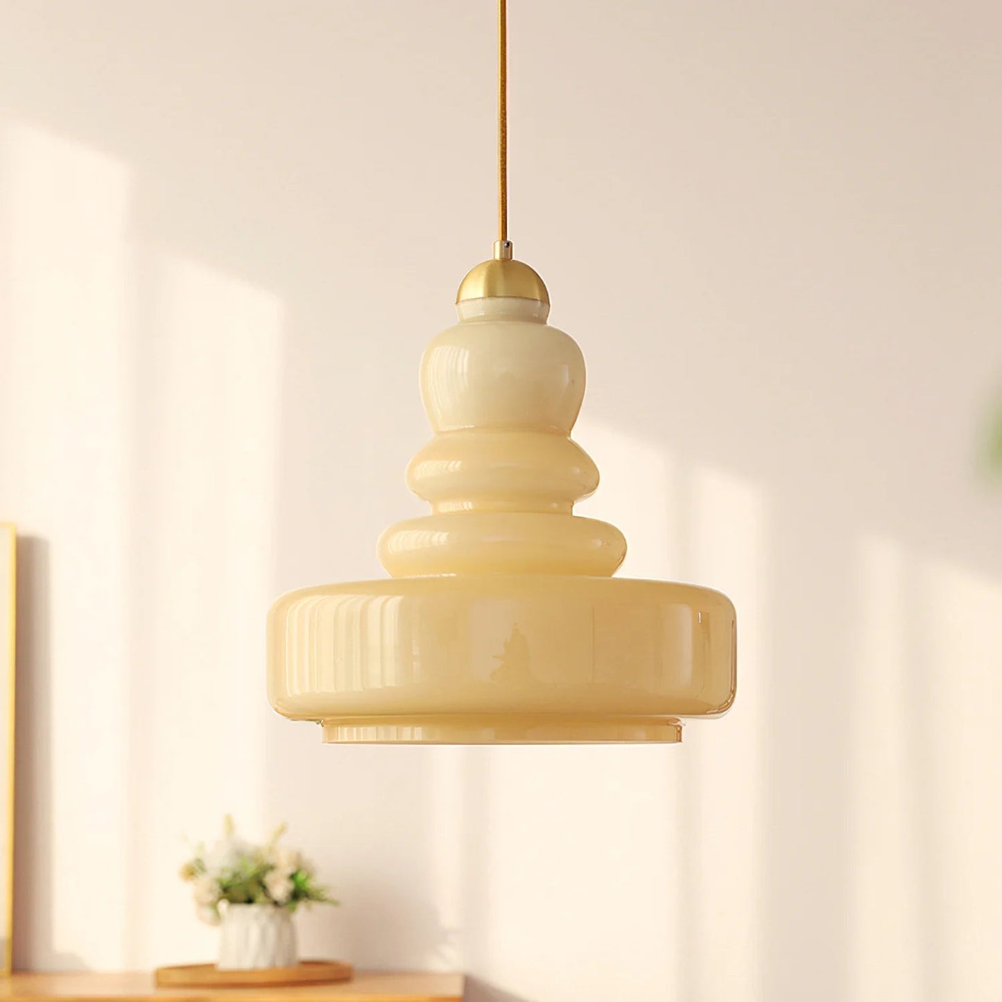 ColorSphere - Bauhaus Inspired Gourd Pendant Light
