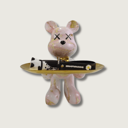 ArtBear - Bear Sculpture with Tray