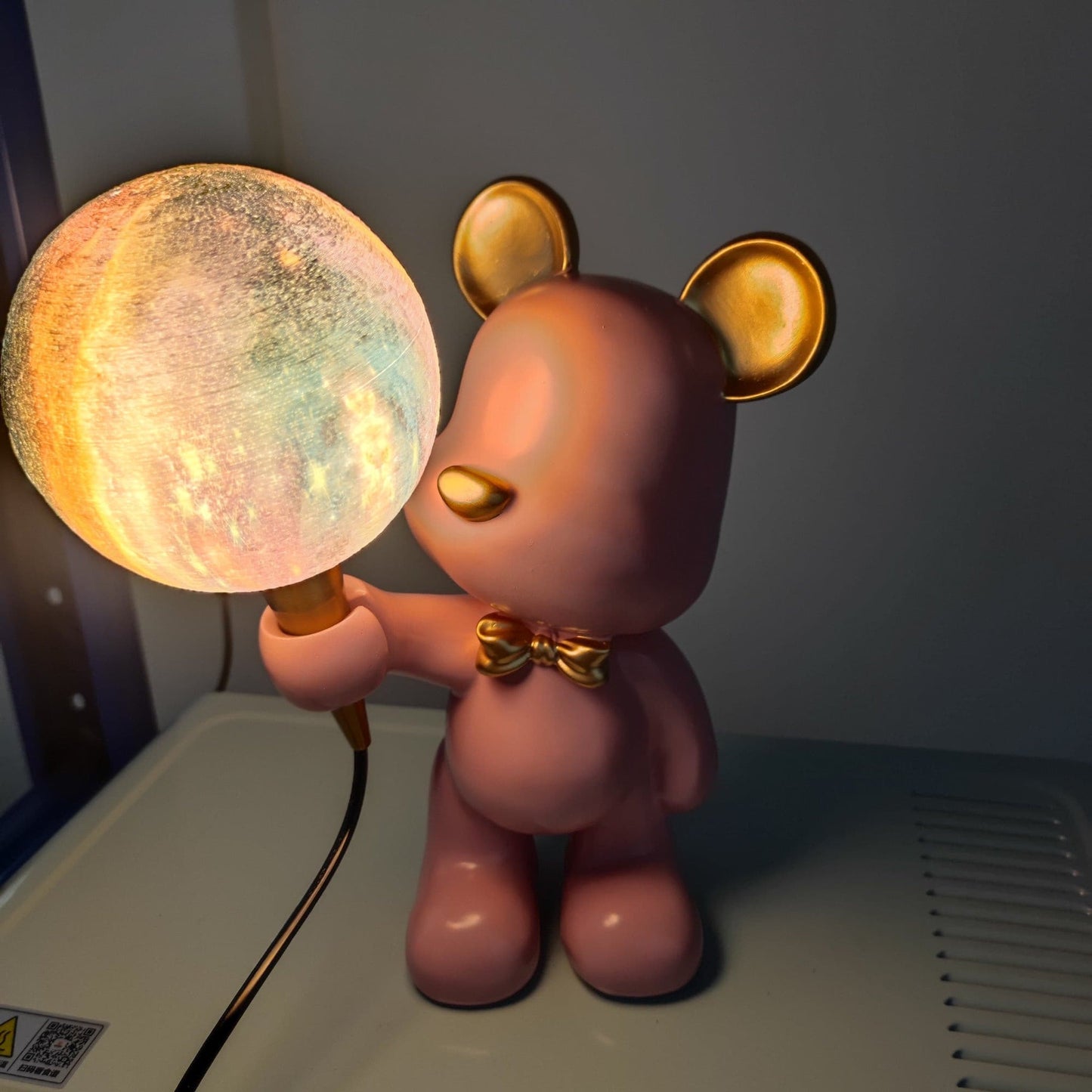 StarBear - Nachtlicht mit Sternprojektion und Bärenform