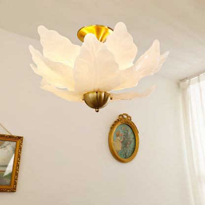BladLuxe - Ceiling Light with Glass Details and Intimate Lighting