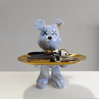 ArtBear - Bear Sculpture with Tray